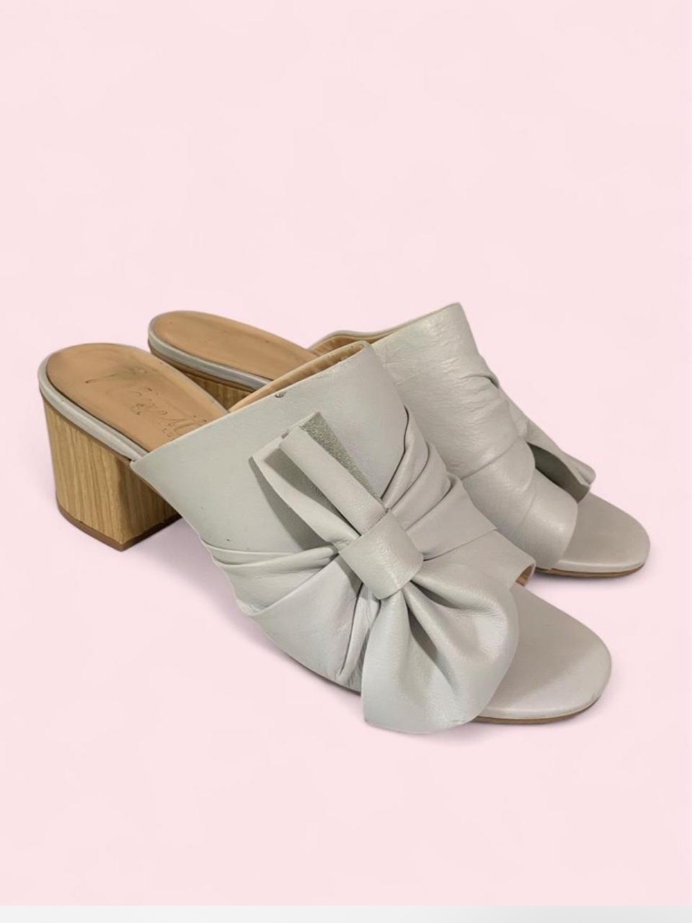 Nanette Lepore Ambar Leather
Mule Shoes